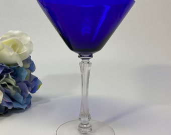 Lot De 4 Verres à Cocktail Vintage Côtelés 20 Cl - Sans Plomb, Renforcés, Lave-Vaisselle
