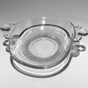 Duncan & Miller Small Candy Dish in Teardrop Pattern, 6&quot;