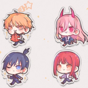 2 in Acryl Charms