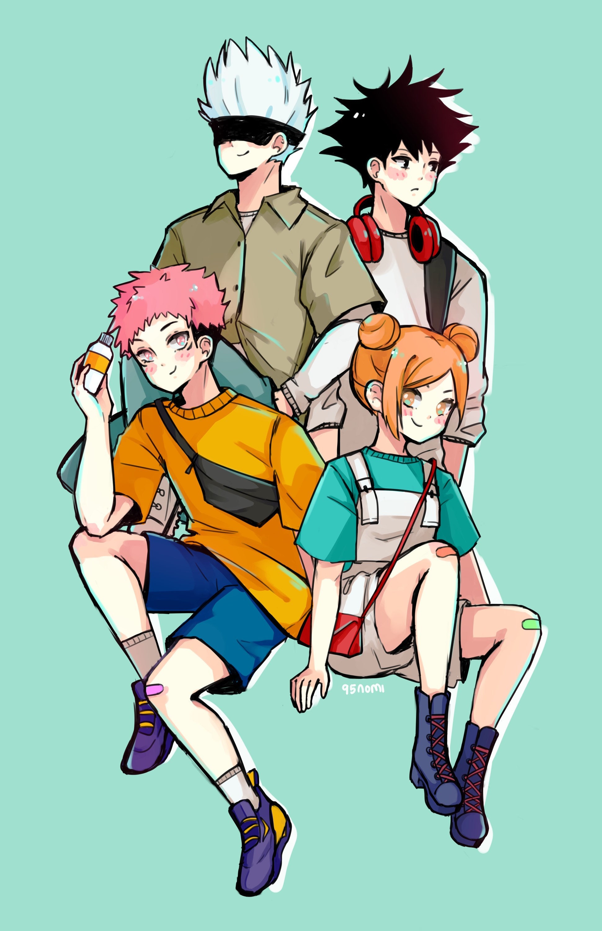 JJK Group Print Etsy