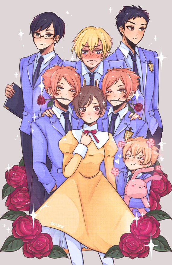 Ouran Highschool Host Club Rose Colours Ouran Highschool Host Club Rose Colors