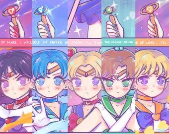 Senshi 5x7 Prints