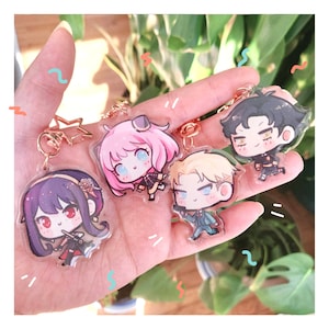 2 in Acrylic Keychains