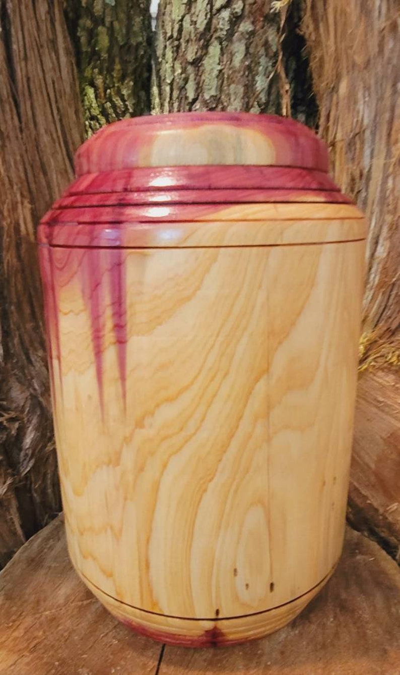 Red Cedar Wood Memorial Urns Made In America USA Etsy