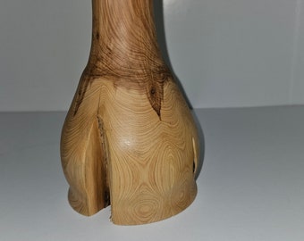 Hand turned twig mini vase