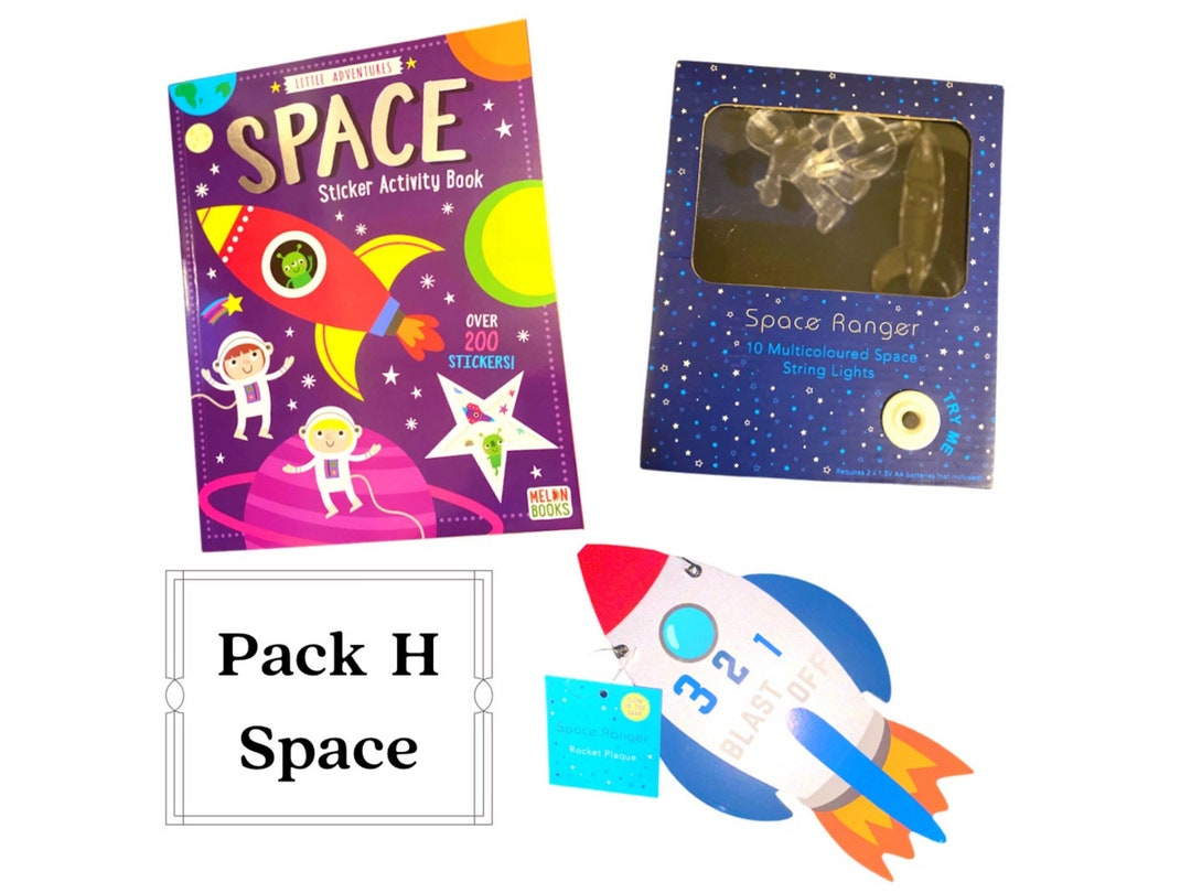 Space Gift Set - Story/pocket/book Cushion Extra - Pack H - Etsy