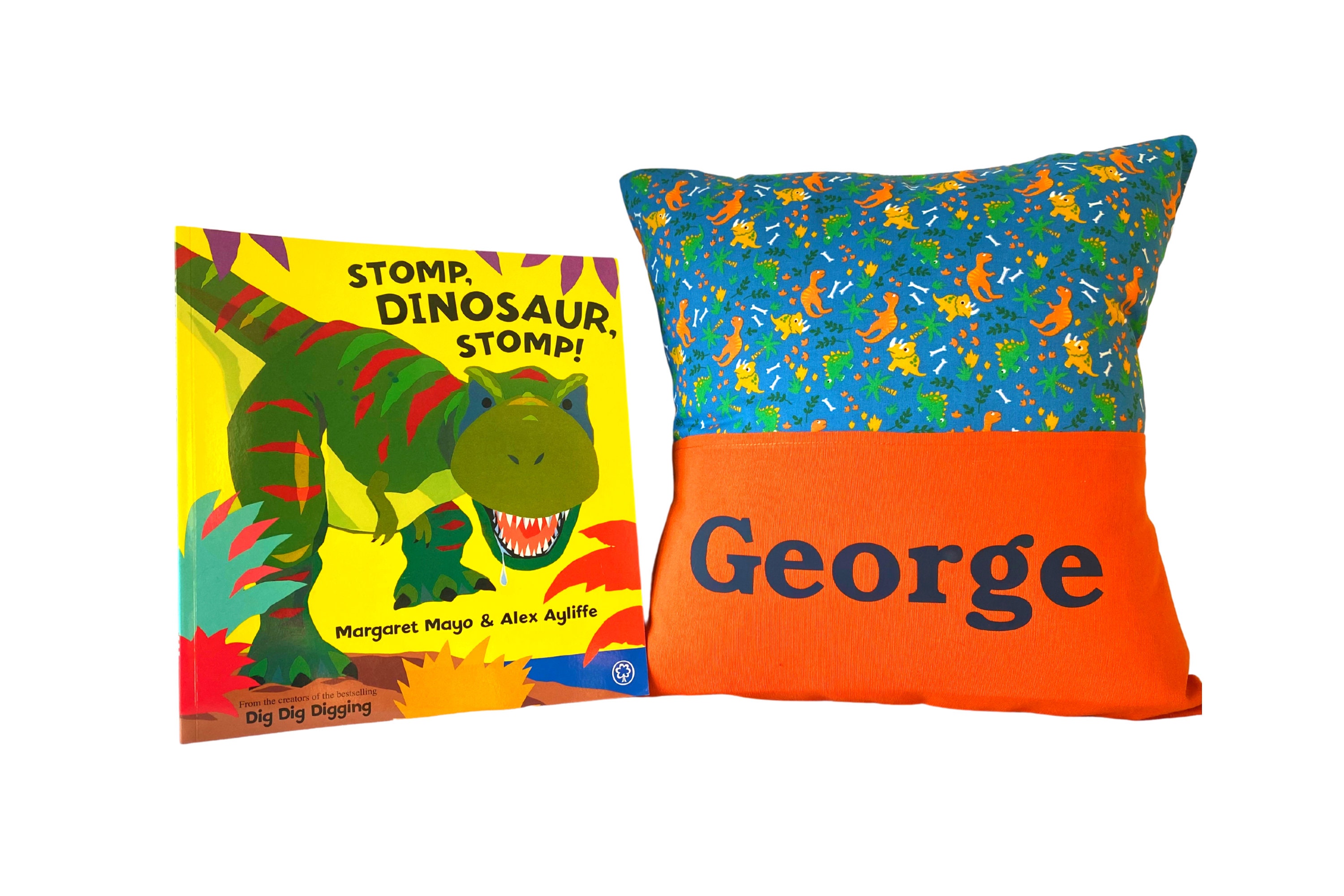 Personalised 'mini Dinos' Story/book/reading/pocket 