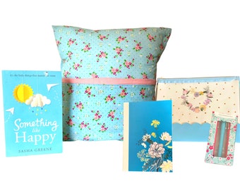 Handmade 'Floral Favourites' Pocket Cushion Gift Set - Mother's Day|Birthday|Gifts for Her - Free UK Postage