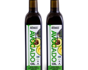 Extra Natives Avocadoöl: Zuerst kaltgepresst, Nicht-GMO, Koscher - 2 Pack