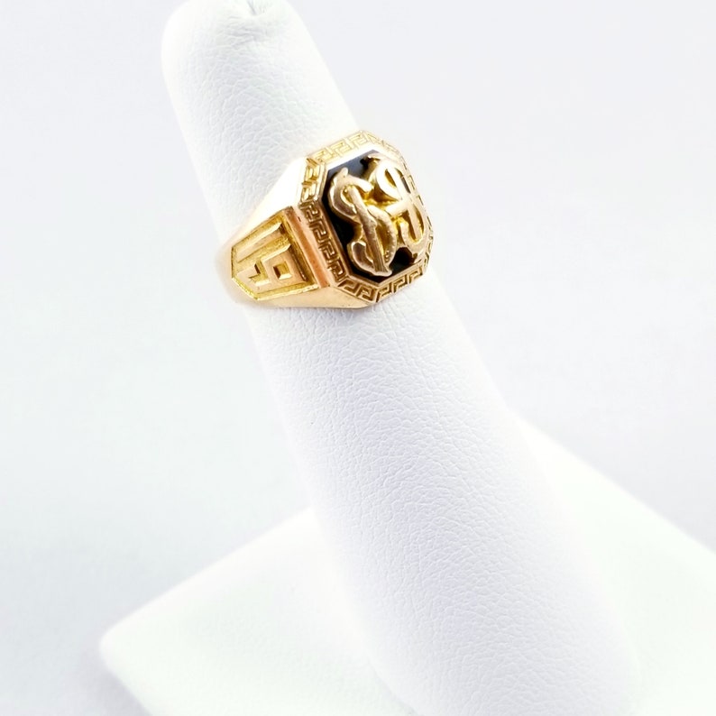 guess peony art ring