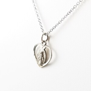 Vintage Miraculous Miracle Heart Pendant image 4