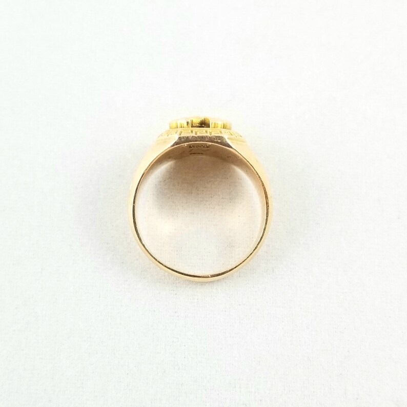 guess peony art ring