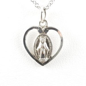 Vintage Miraculous Miracle Heart Pendant image 6