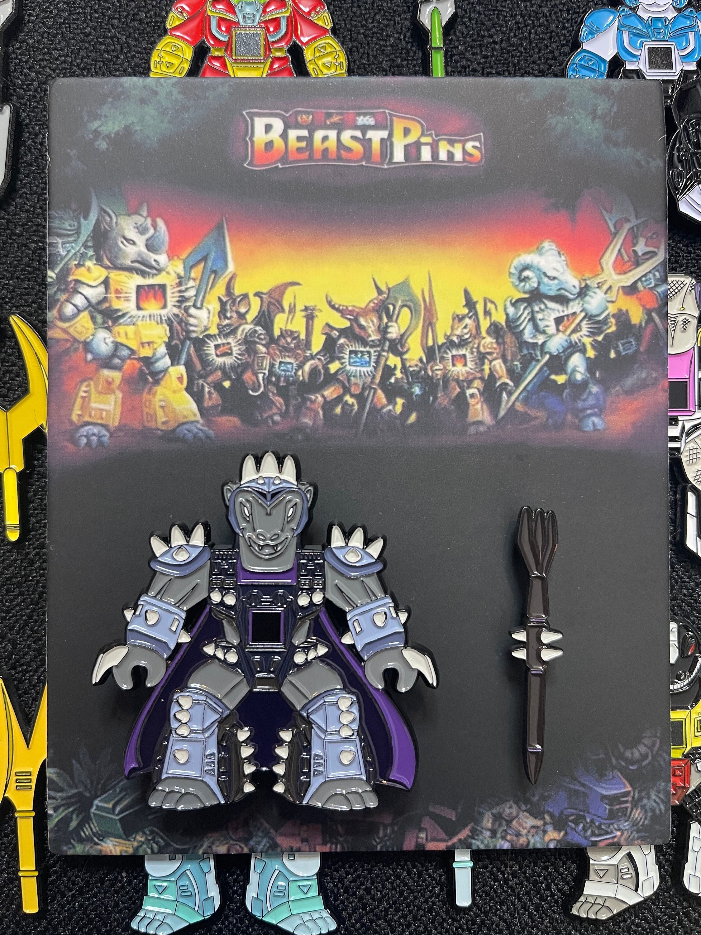 Shredhead Beast Pin