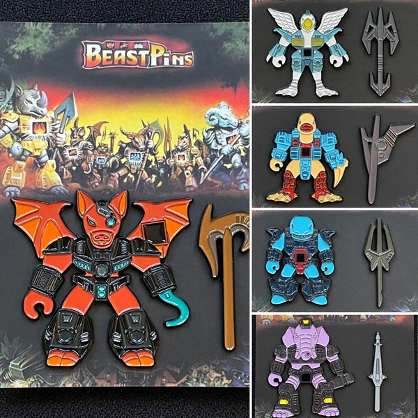 Series 3 Original Set of 5 Beasts