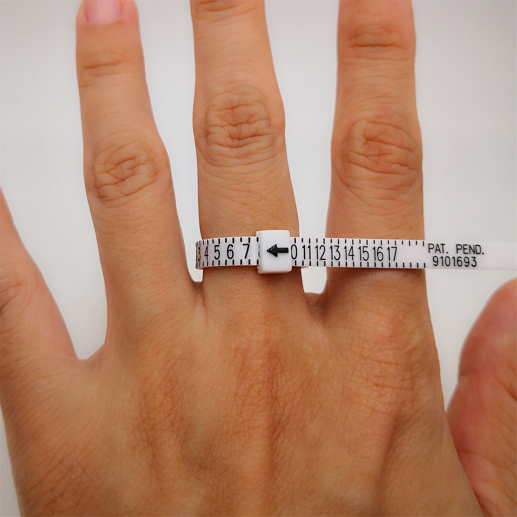 Tools Jewelry Making & Beading Half Sizes 1 to 17 Reusable Ring Sizer