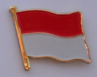 Indonesia Flag Lapel Pin
