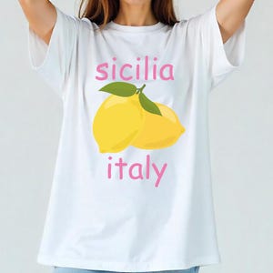Sicily T-Shirt: Italia Island Souvenir Tee