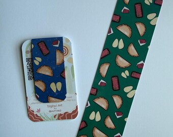 Handmade Bookmark Duo | Magnetic Floating Bookmark & Standard Bookmark Set, Reading Gift