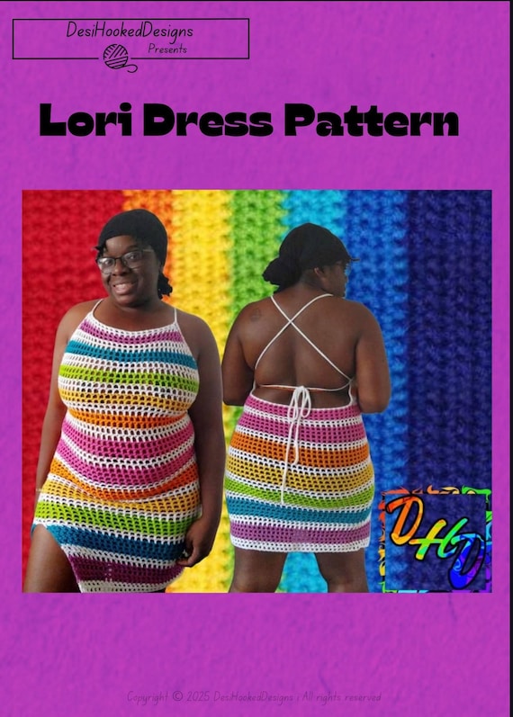 crochet mesh dress pattern halter with ruffles Introducing our latest crochet creation Lori Dress Crochet Pattern |