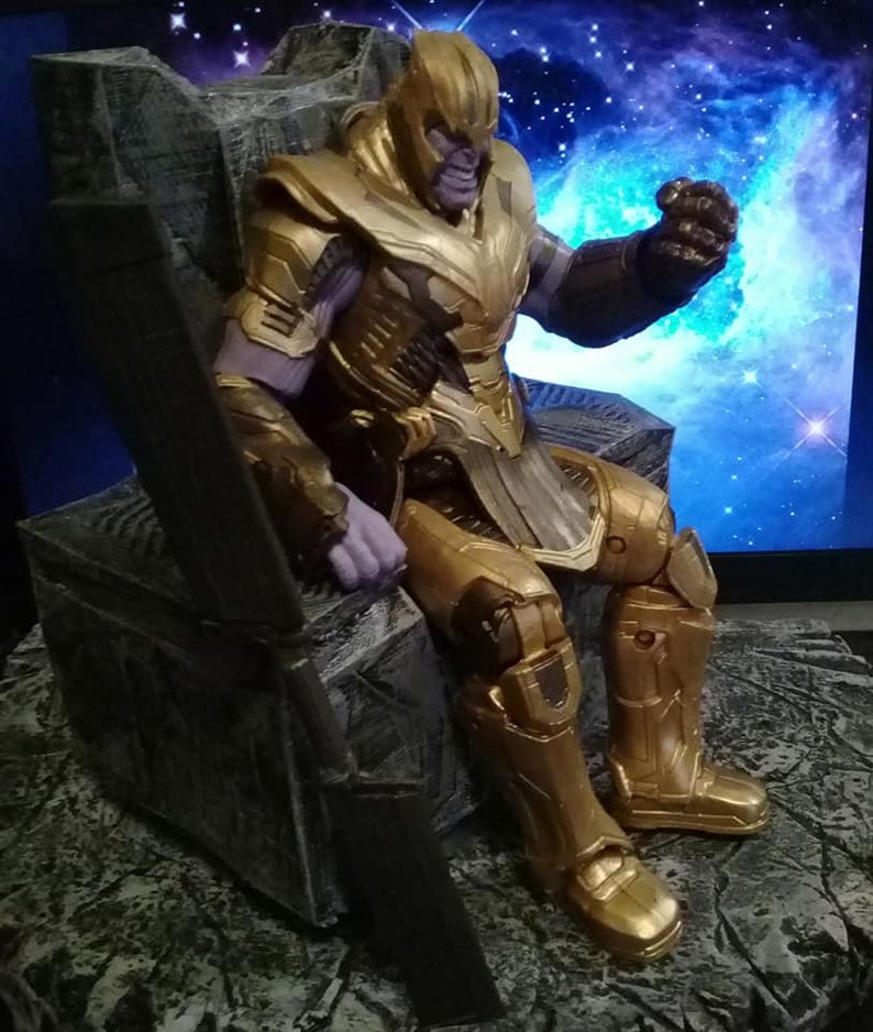 112 scale thanos throne marvel legends