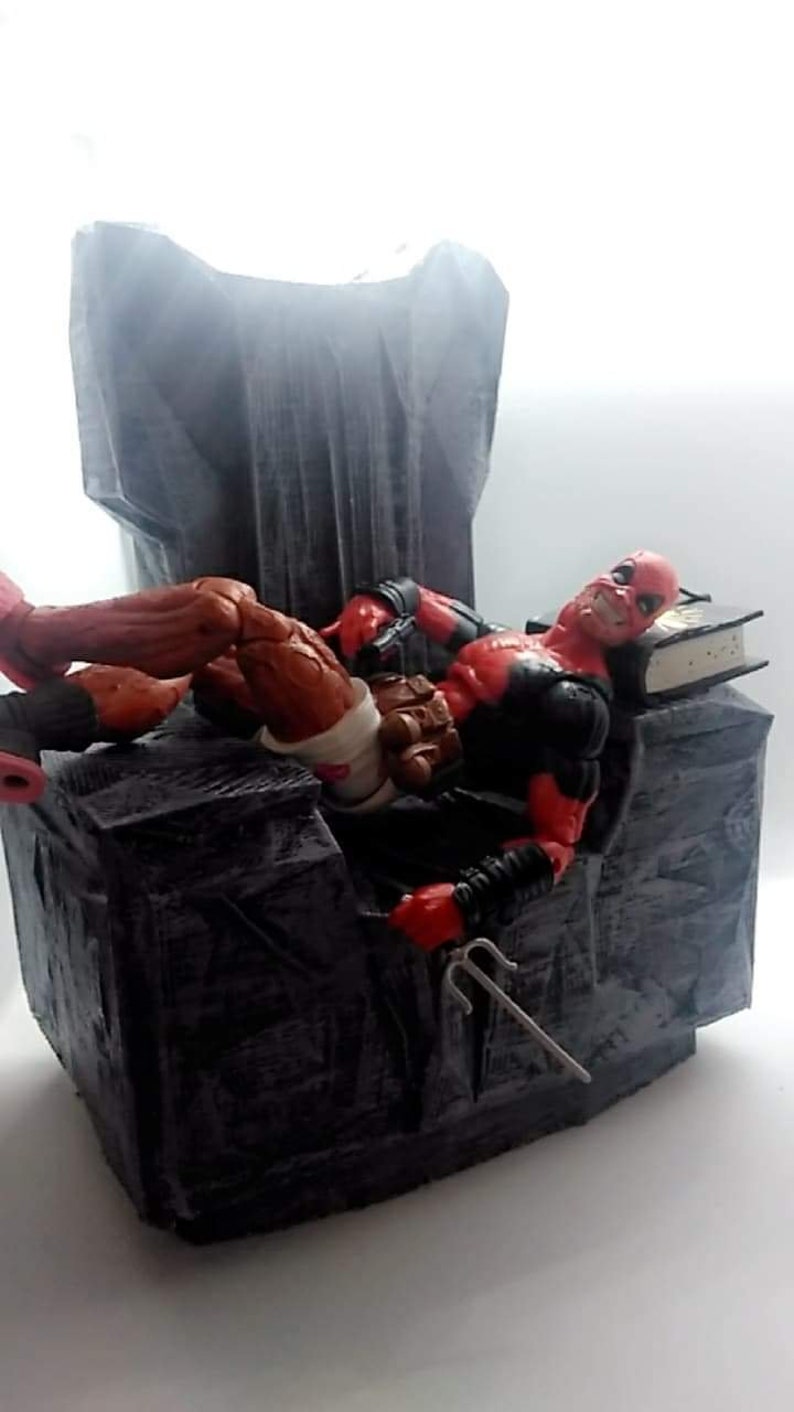 112 scale thanos throne marvel legends
