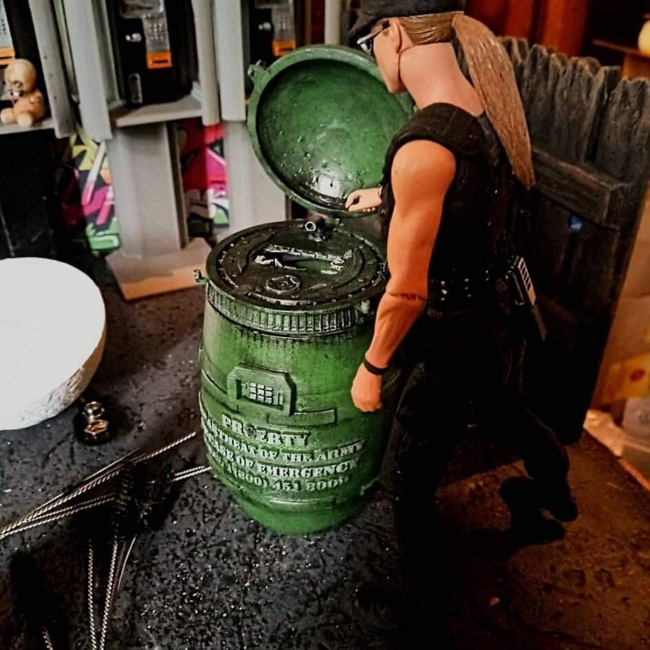 1/12 scale return of the living dead zombie barrels Etsy