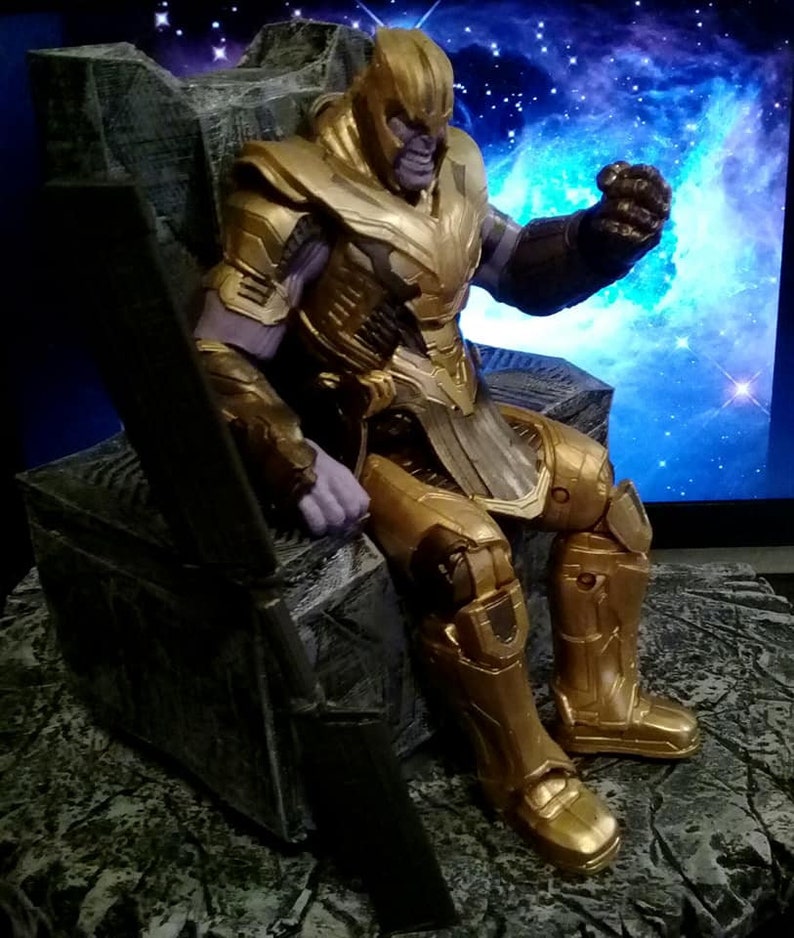 112 scale thanos throne marvel legends