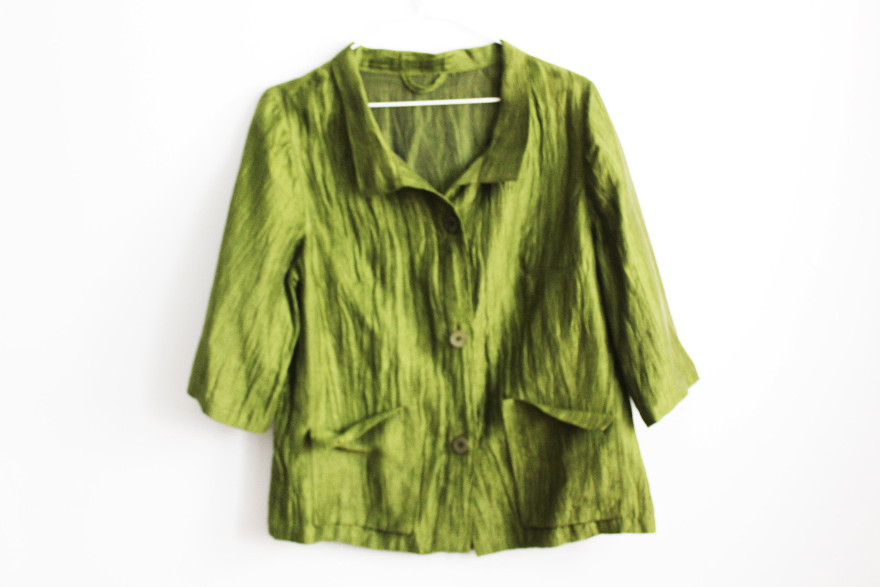 Linen Jacket Large - Etsy