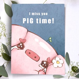 Just Chick'n on You Card, süße Grußgeschenkkarte, Küken-Baby-Liebhaber, Geschenk für sie, Kawaii Tier-reizender Gruß, lustige Kunst Illustration