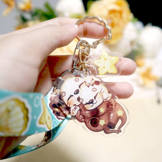 Porte-clés Acrylique Mignon Pour Enfants - Pendentif Cartoon, Décoration Pour Clés, Sacs, Téléphones - Cadeau Anniversaire - 4