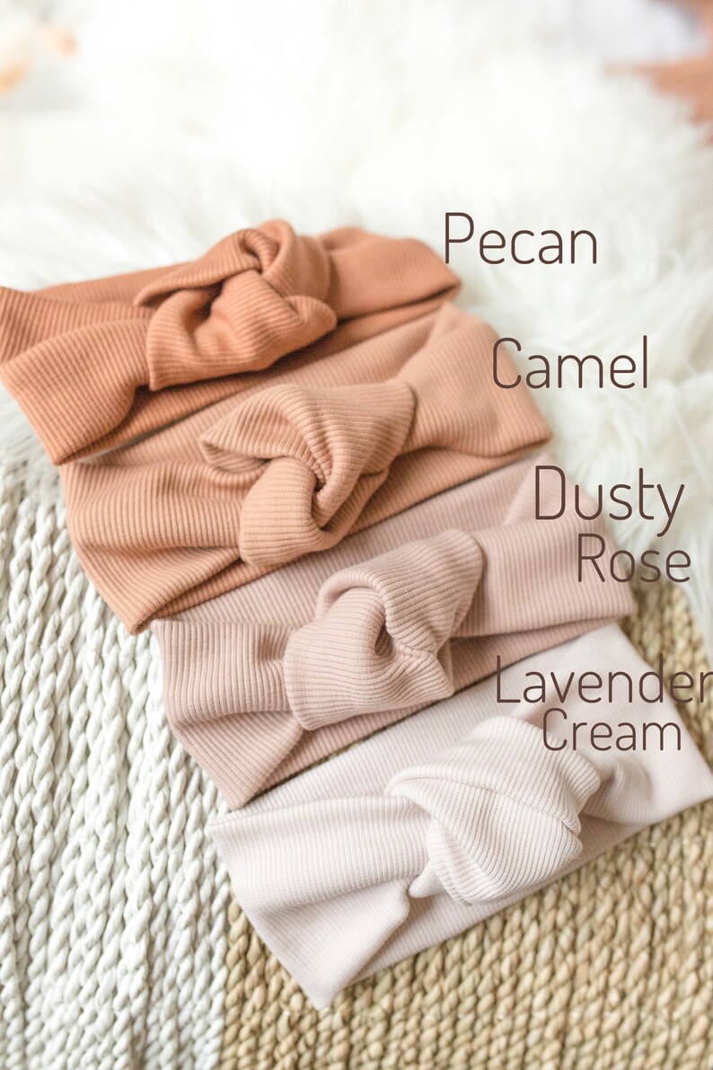 Rib Knotted Headband 3 Pack