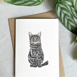 Carte chat A6