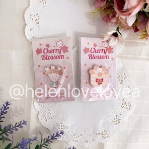 Cherry Blossom Rose Gold Pin