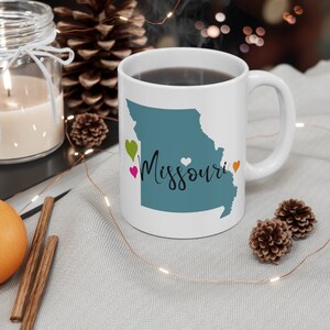 Missouri State Mug, Missouri Lover Gift, Missouri Coffee Mug, Missouri Gifts