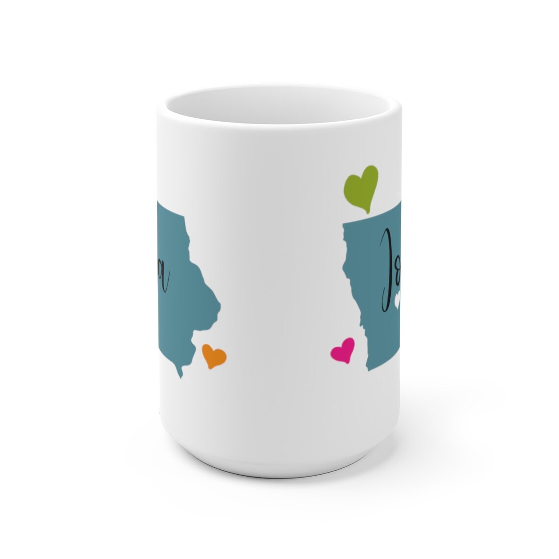 Iowa Mug Iowa Lover Gift Iowa Coffee Mug Mug Iowa State Etsy UK