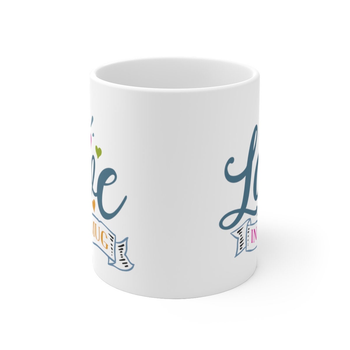 Love in A Mug Coffee Mug Cute Love Mug Coffee Lover Coffee Etsy