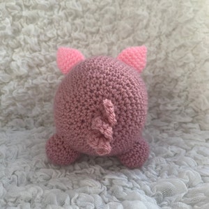 Crochet Pig Teddy Pattern PDF Lulu Piggy Plush Soft Toy Pattern UK US Terms image 5