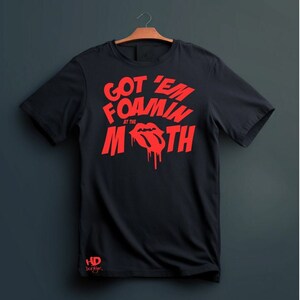 Black red nike shirt top