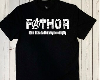 Fathor Father Avengers T Shirt Thor 