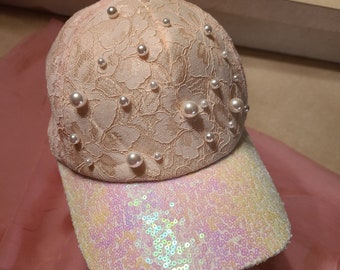Lace Baseball Cap - Etsy