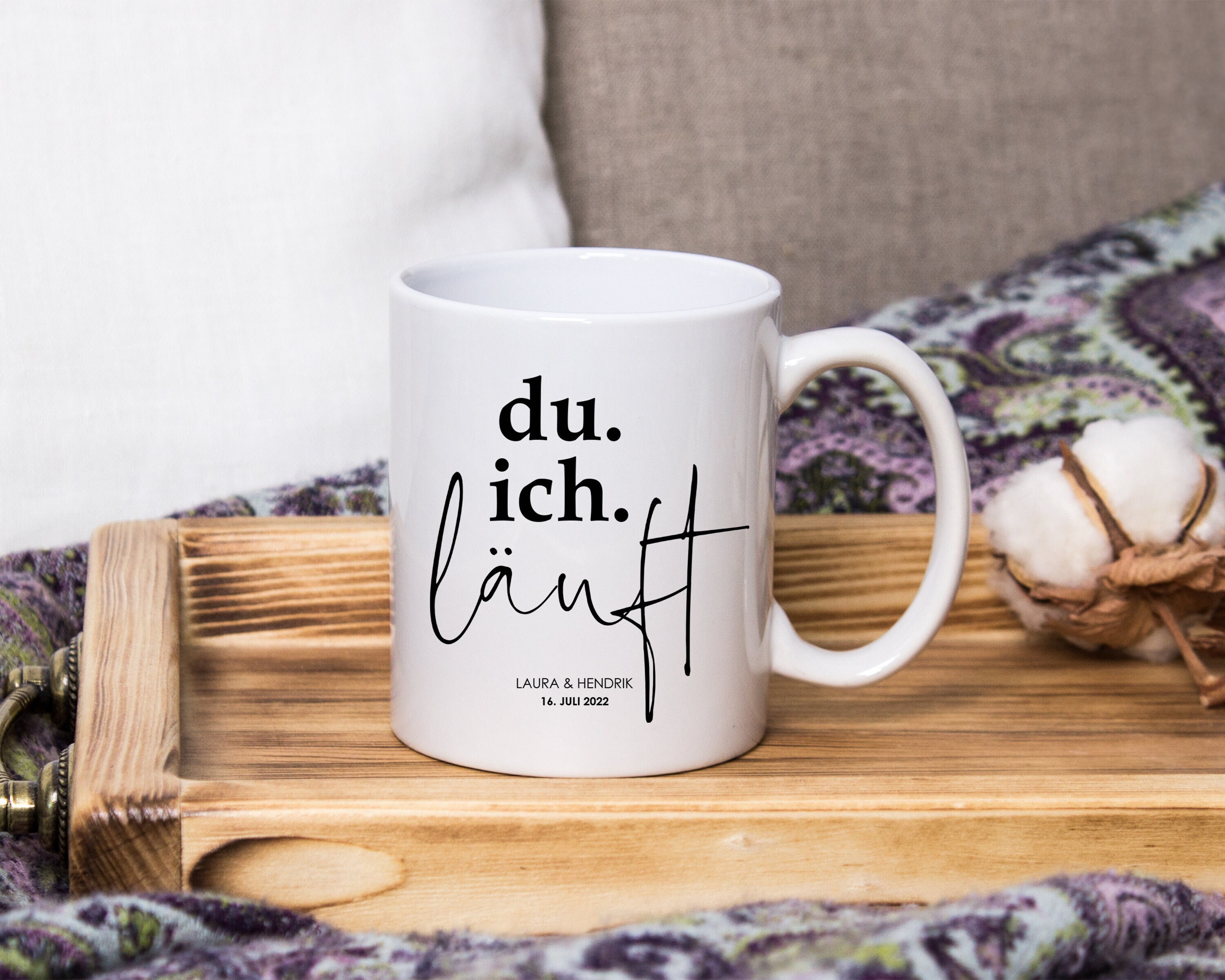 Cup "you. I. running"
