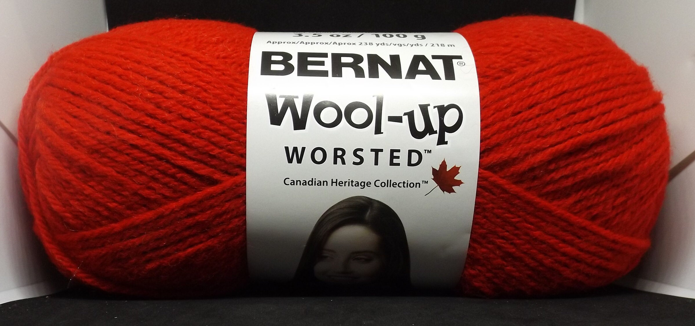 Bernat WoolUp Worsted Mélange de laine 75003 Rouge 100 Etsy