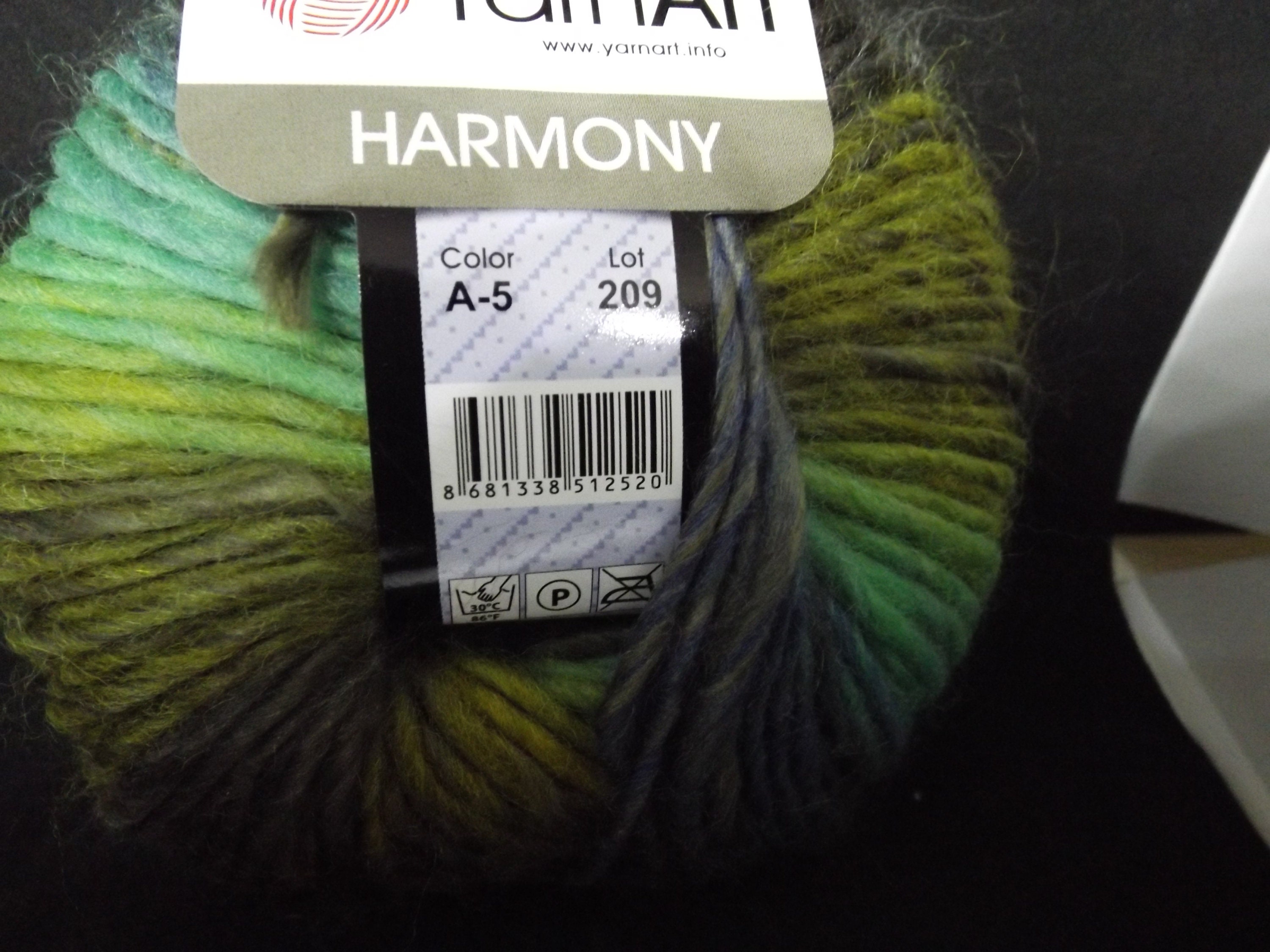 Yarn Art Harmony A5 50 grams/87.5 yards 60% Wool 4 | Etsy