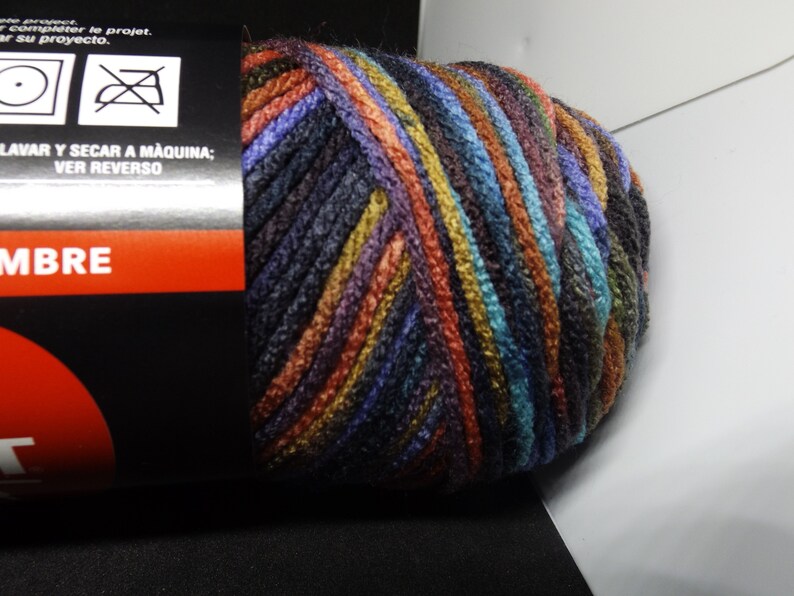 Red Heart Super Saver Variegated Yarn 3991 Earthy 4 Med 5 | Etsy