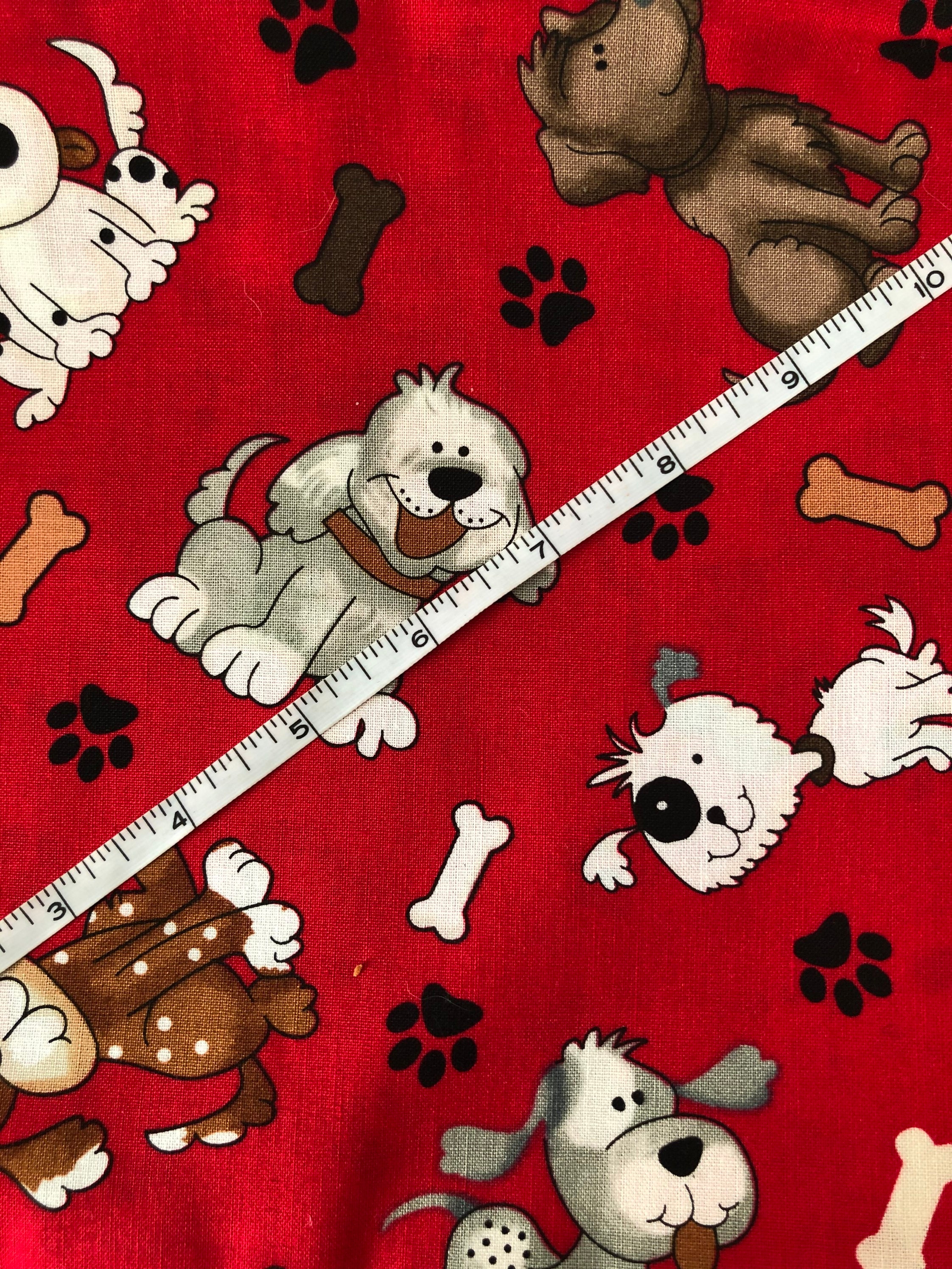 Puppy theme 9x14 fabric cuts Etsy