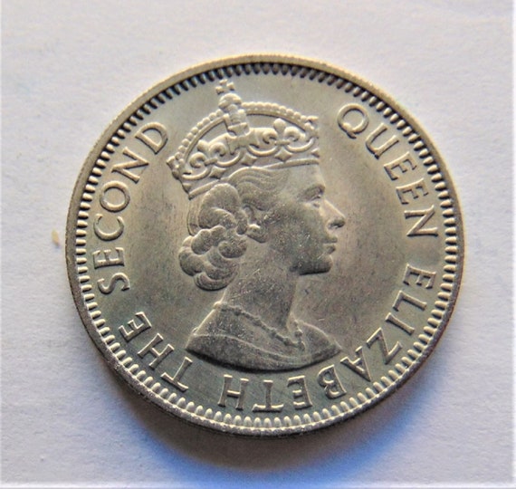 1975 Elizabeth II FIJI 5 cent coin Uncirculated