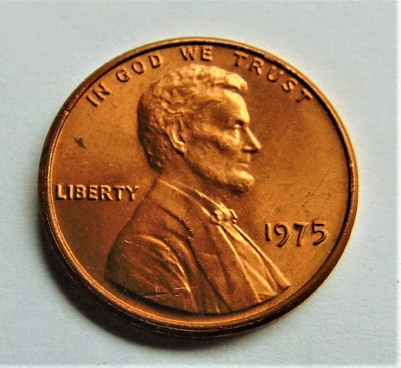 Lincoln Memorial Cent 1975 P
