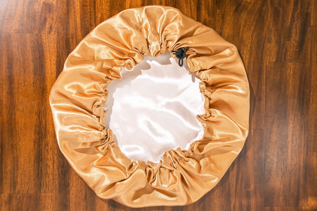Satin Silk Hair Satin Hair Cap Shower Etsy