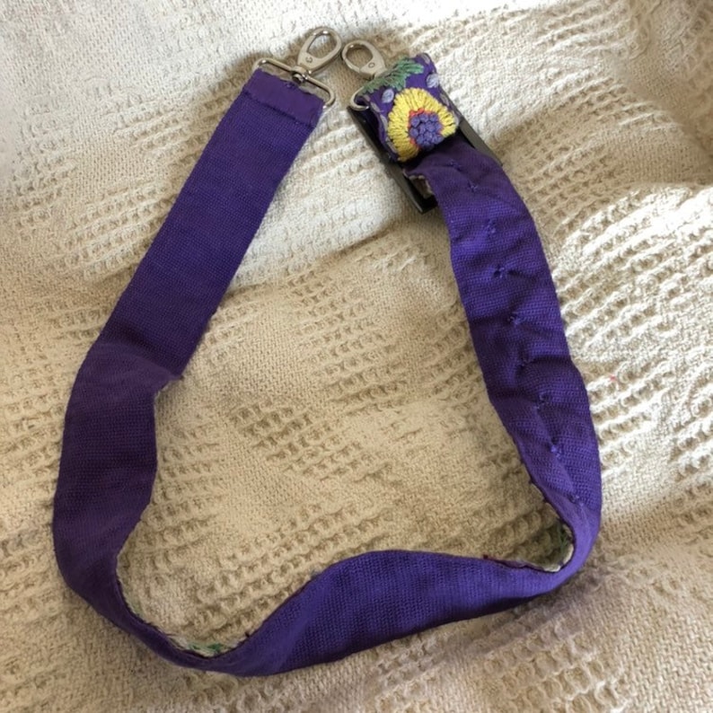 Hand Embroidered Indian Cotton Strap NEW!!